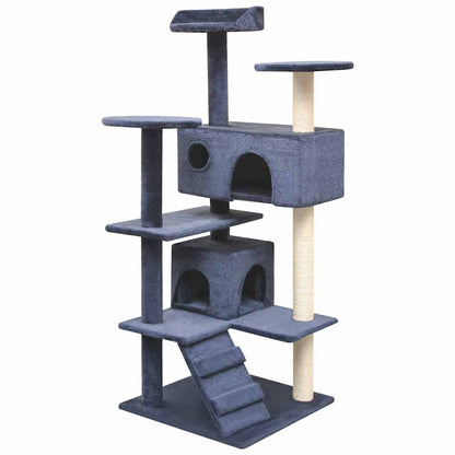 vidaXL Cat Tree with Sisal Scratching Posts 125 cm