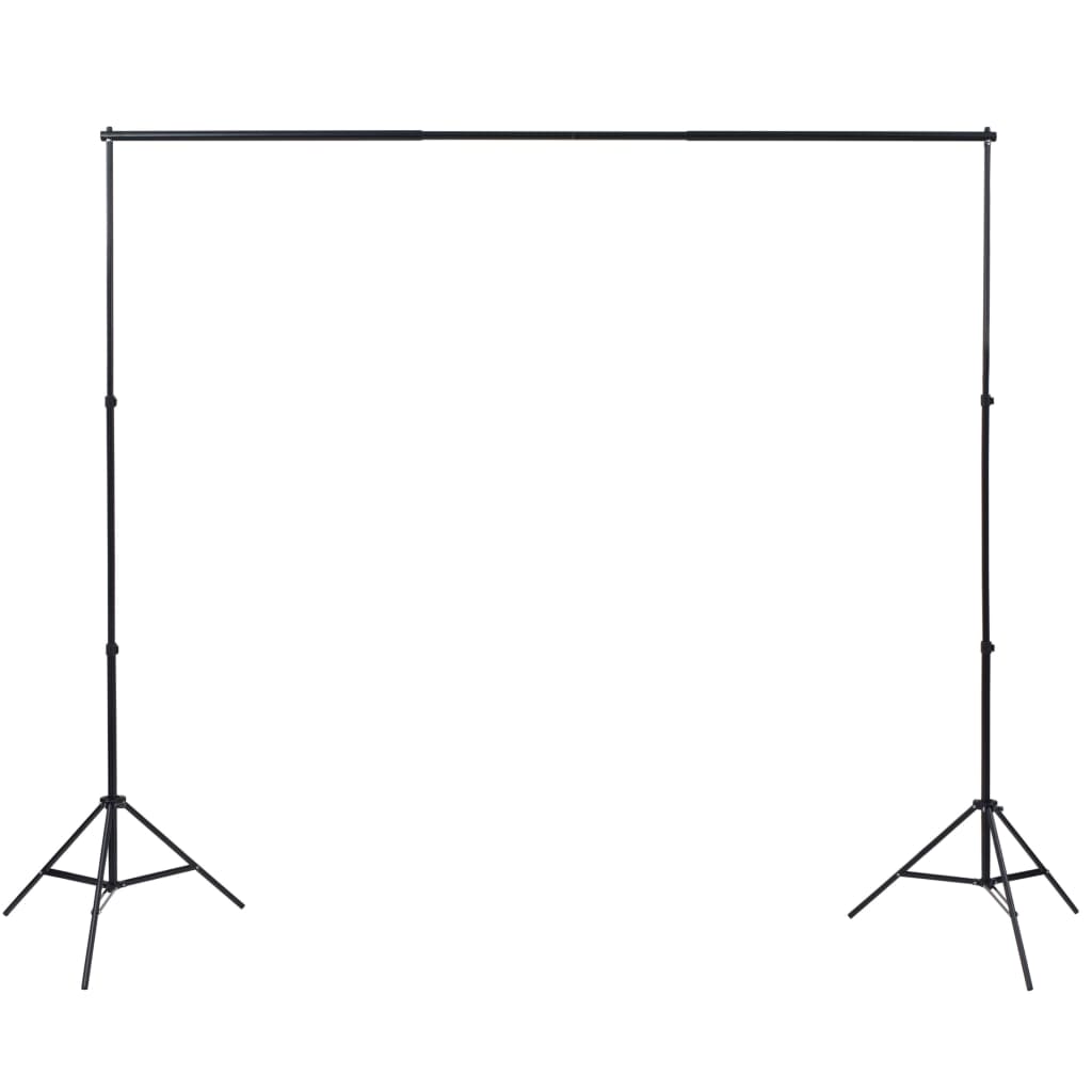 vidaXL Photo Studio Kit with 5 Coloured Backdrops and Adjustable Frame 3