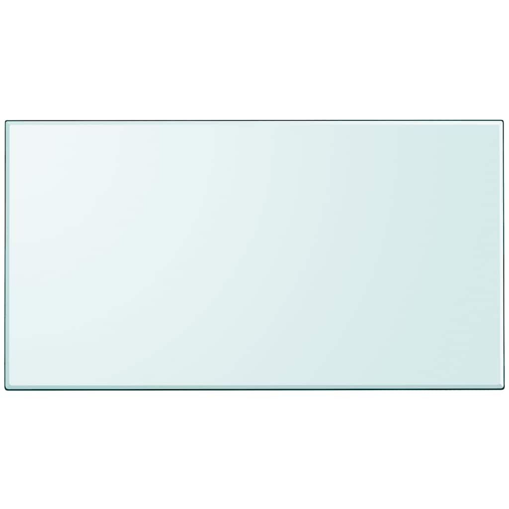 vidaXL Table Top | Transparent | Tempered Glass | Large | Non-slip | Table Top 1