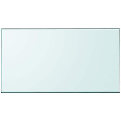 vidaXL Table Top | Transparent | Tempered Glass | Large | Non-slip | Table Top 1
