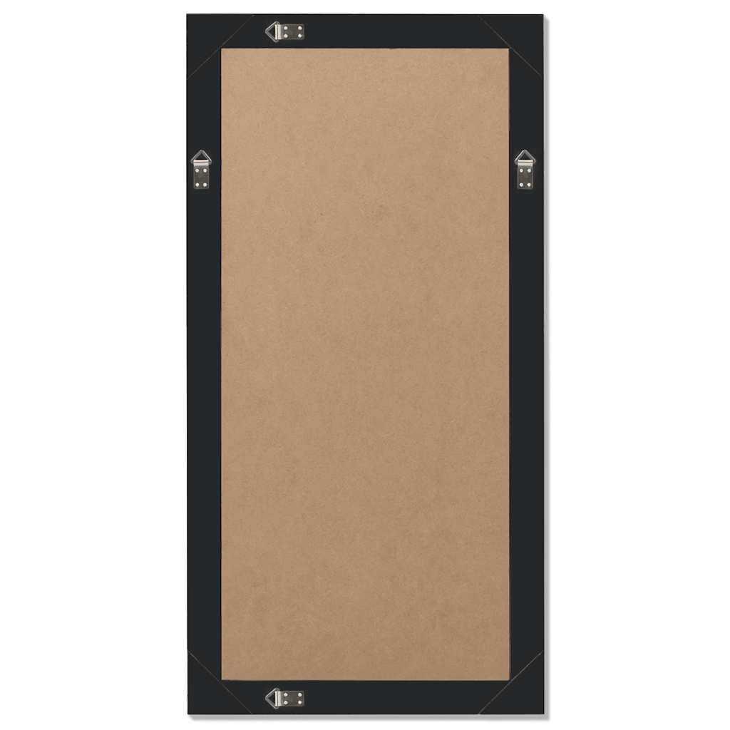 243682 vidaXL Wall Mirror Baroque Style 100x50 cm Black 6