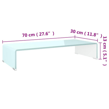 vidaXL Tv Stand | Green | Glass | Medium |  Durable  | Tv Stand | Rectangular 6