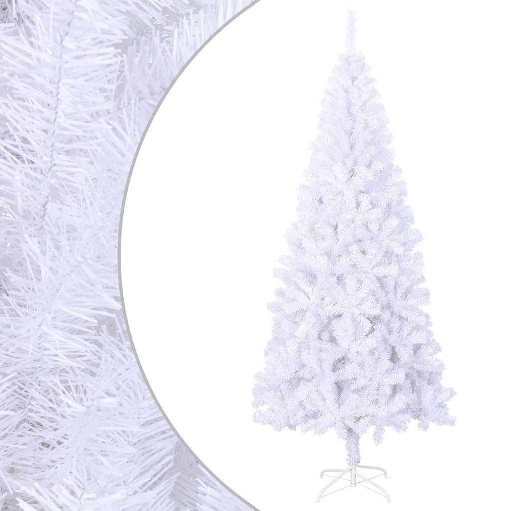 vidaXL Artificial Christmas Tree L 240 cm White 1