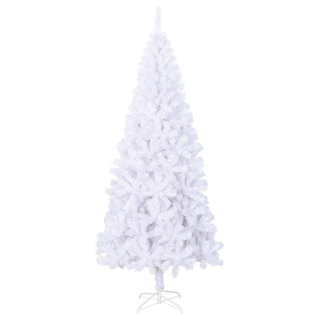 vidaXL Artificial Christmas Tree L 240 cm White 3