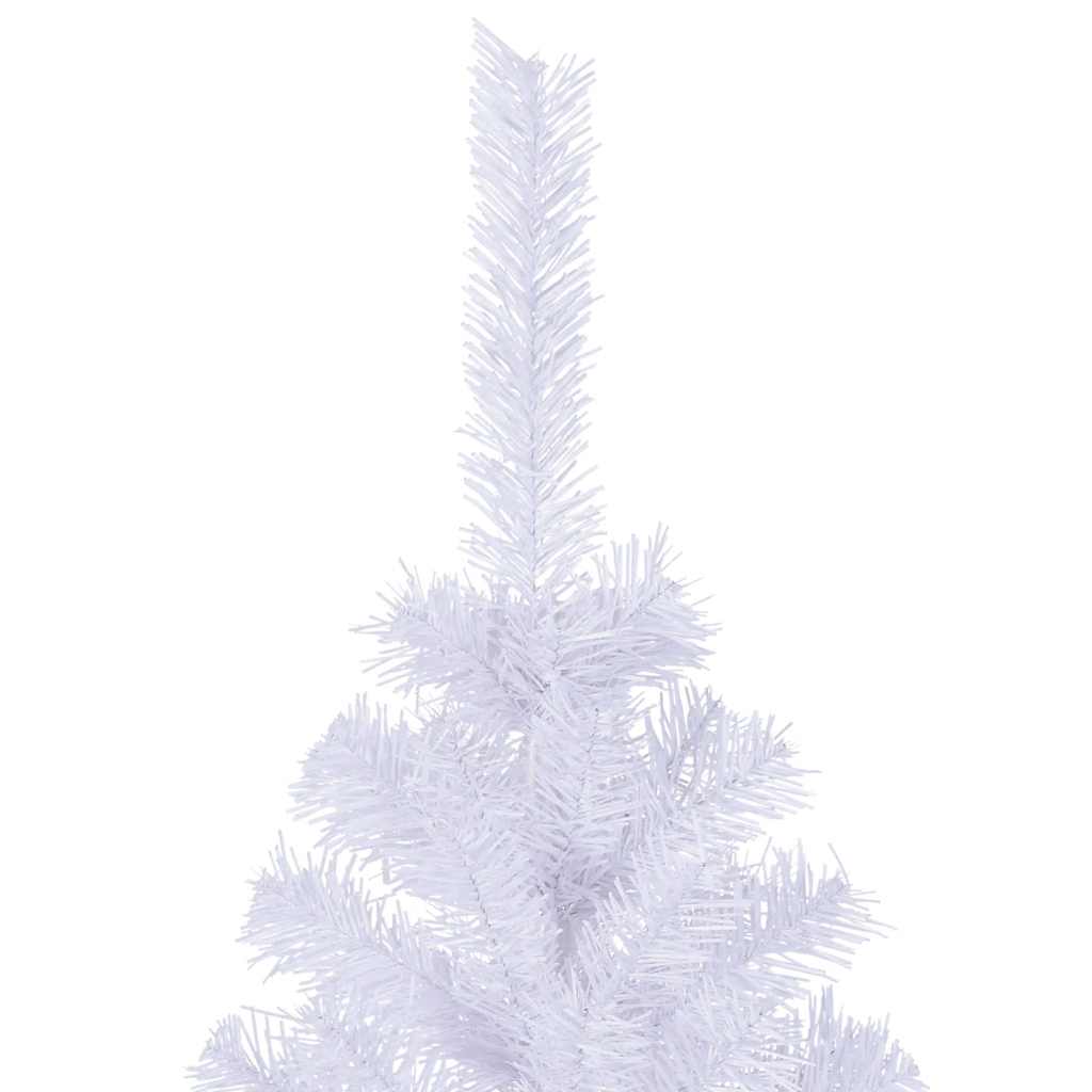 vidaXL Artificial Christmas Tree L 240 cm White 4