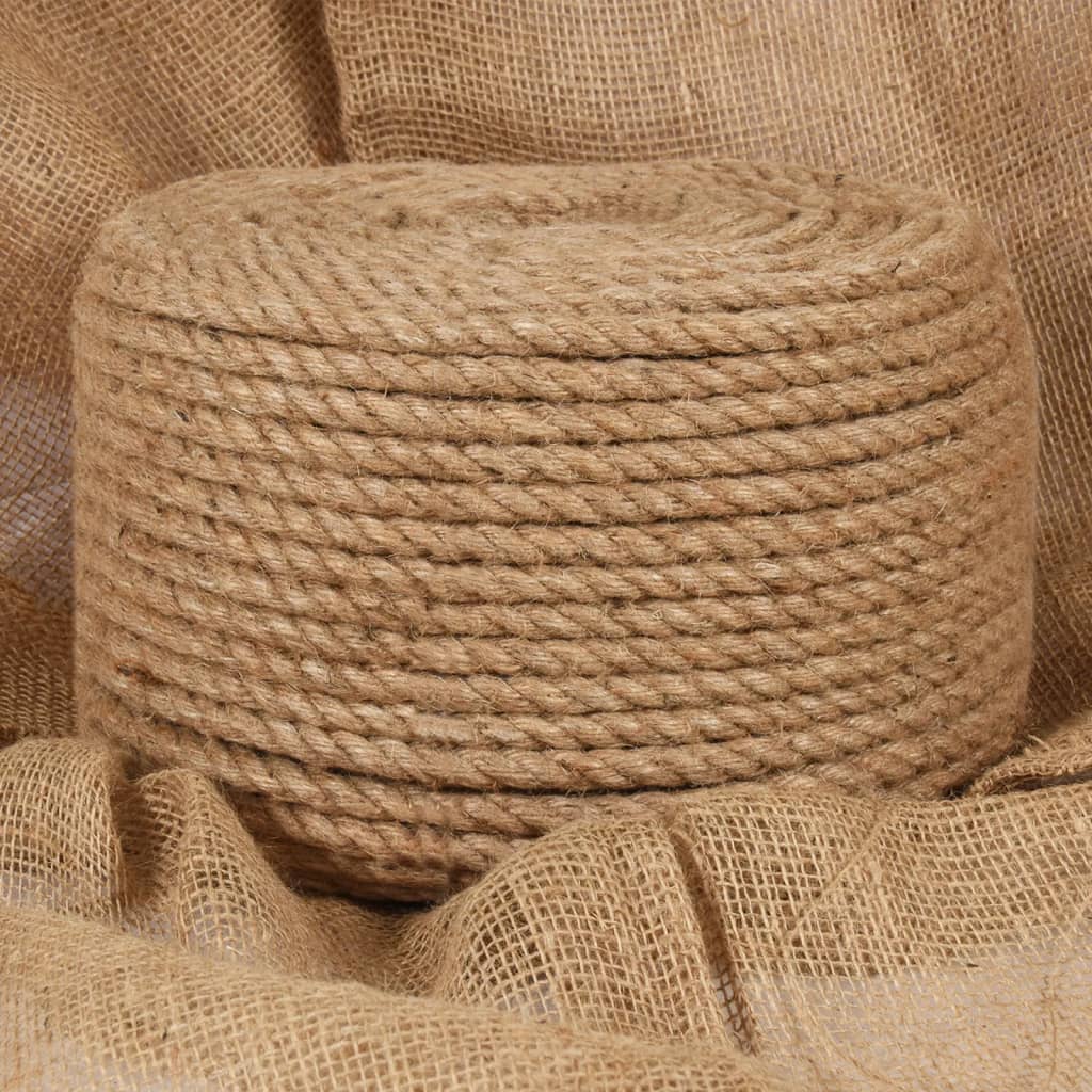 vidaXL Rope 100% Jute 12 mm 100 m 1