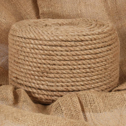 vidaXL Rope 100% Jute 14 mm 100 m 1