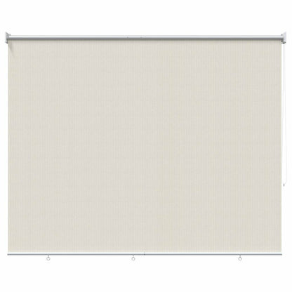vidaXL Outdoor Roller Blind 125(W)x230(H) cm Cream 1