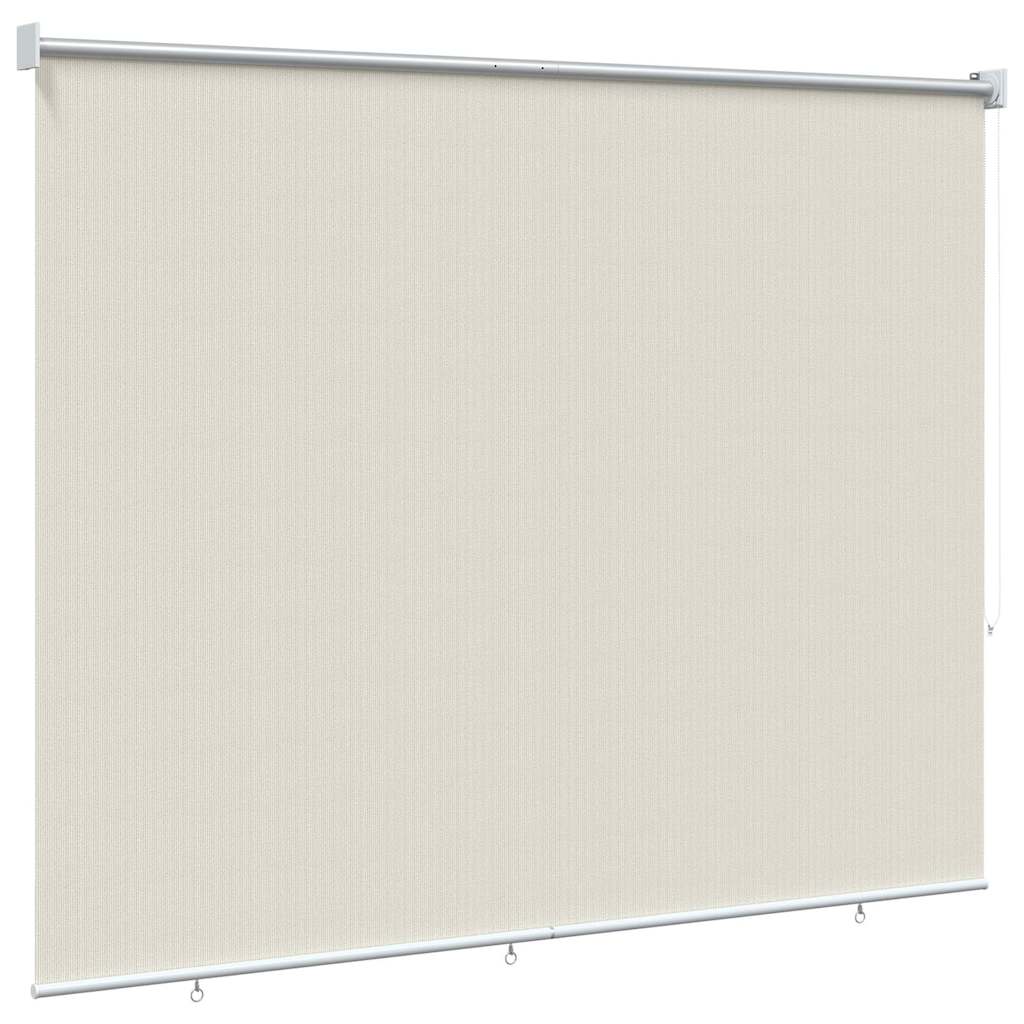 vidaXL Outdoor Roller Blind 125(W)x230(H) cm Cream 2
