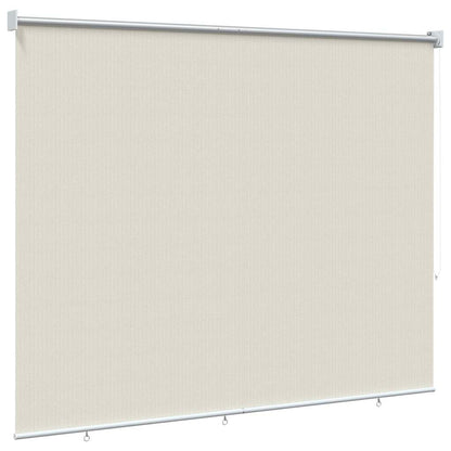 vidaXL Outdoor Roller Blind 125(W)x230(H) cm Cream 2