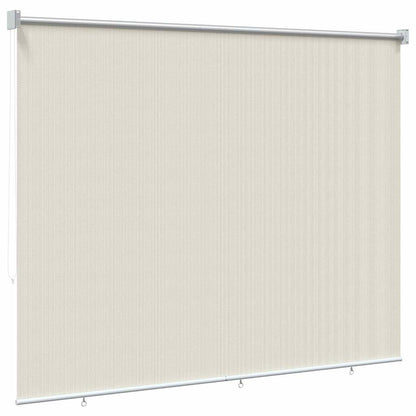 vidaXL Outdoor Roller Blind 125(W)x230(H) cm Cream 3