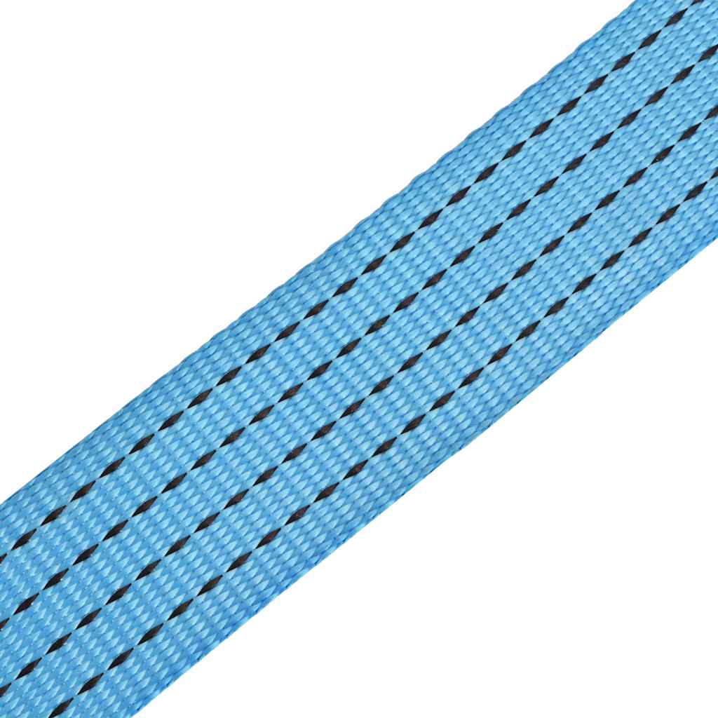 vidaXL Ratchet Tie Down Straps 4 pcs 4 Tonnes 8mx50mm Blue 6