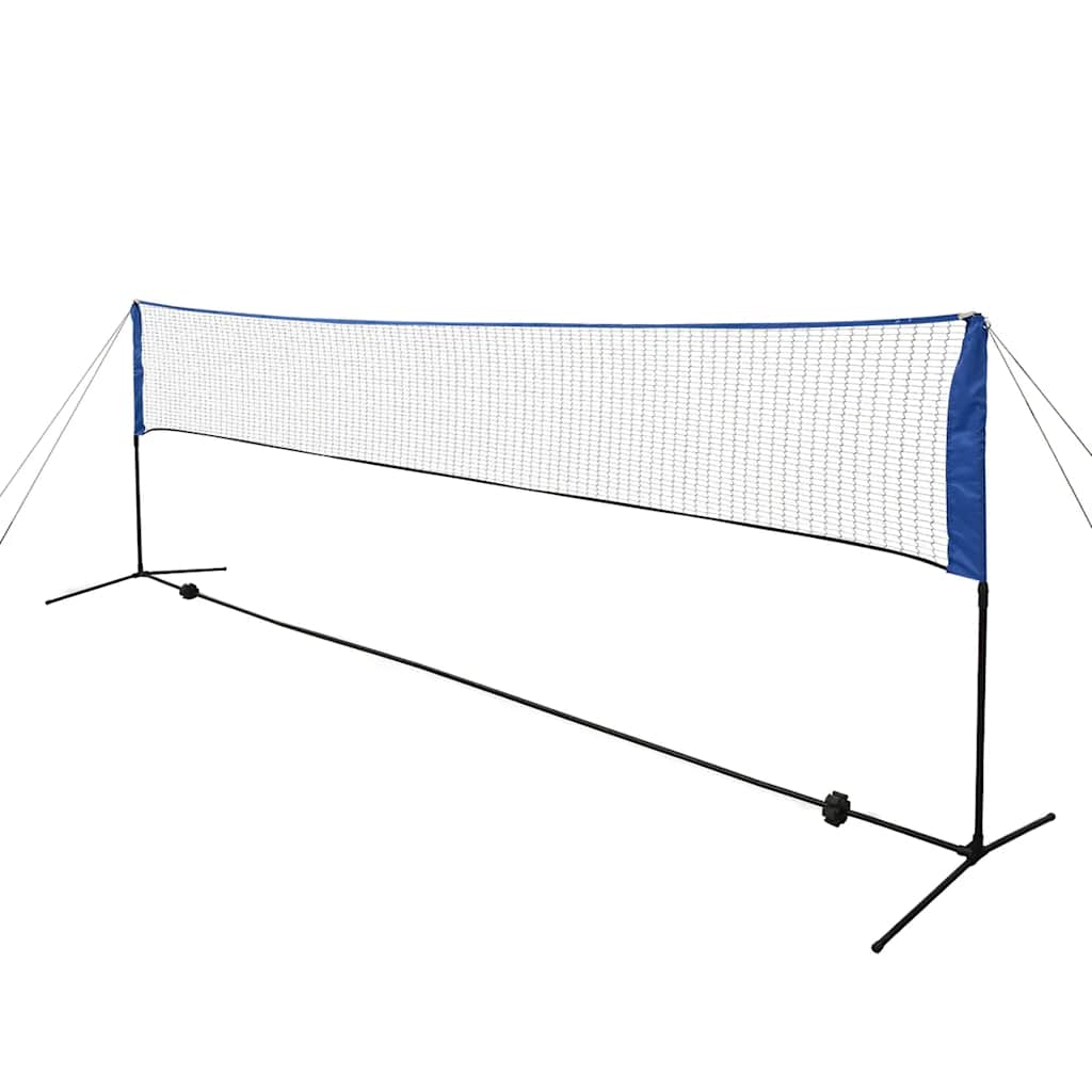 vidaXL Badminton Net Set with Shuttlecocks 500x155 cm 2