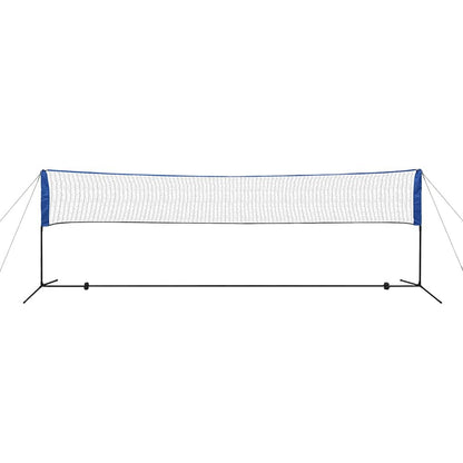 vidaXL Badminton Net Set with Shuttlecocks 500x155 cm 3