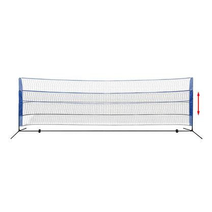 vidaXL Badminton Net Set with Shuttlecocks 500x155 cm 4