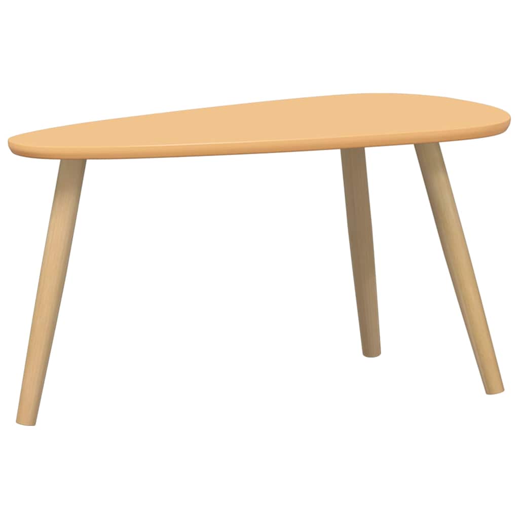 vidaXL Coffee Table |  Set of 2 | Brown | Solid pine wood, MDF | Two-piece set 3