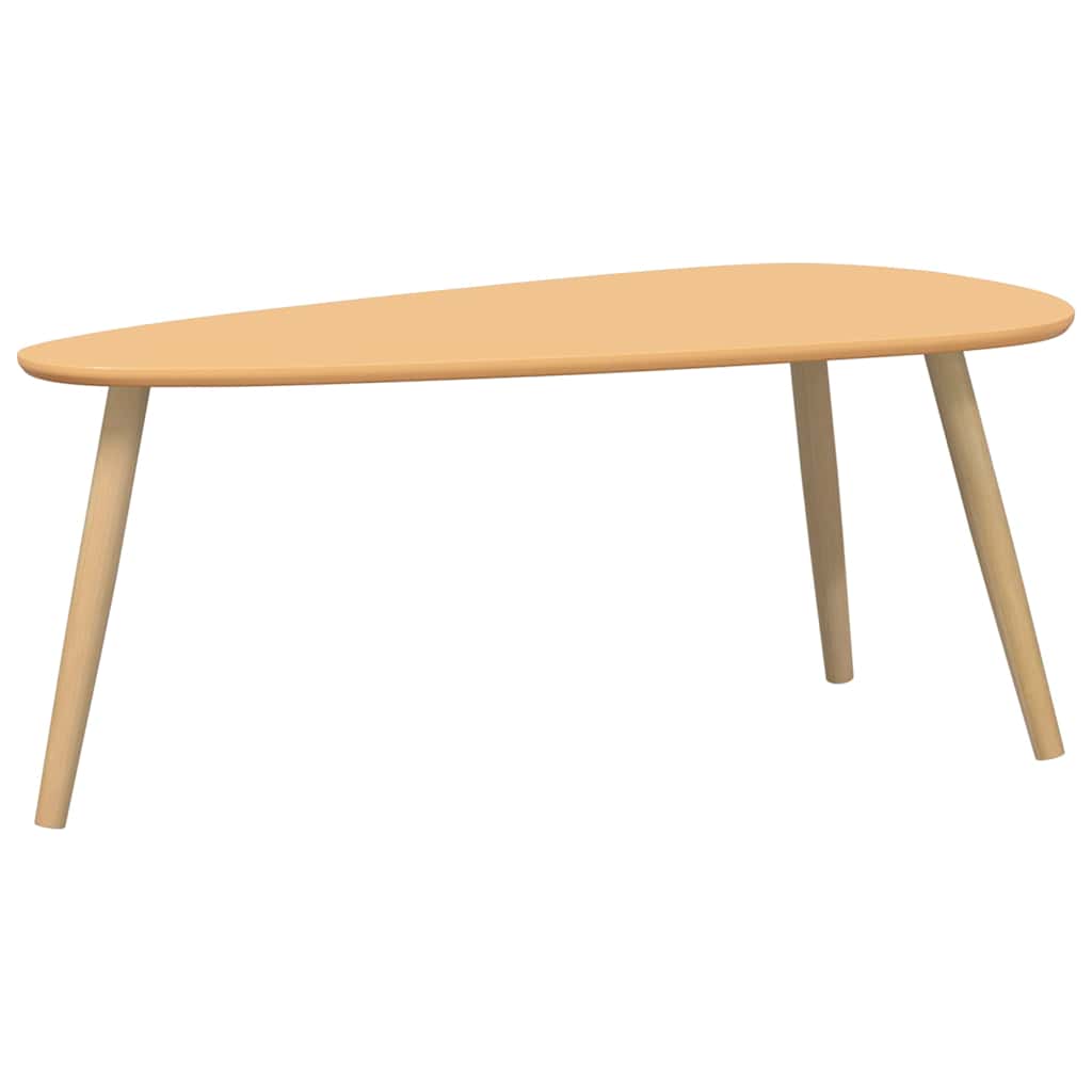 vidaXL Coffee Table |  Set of 2 | Brown | Solid pine wood, MDF | Two-piece set 4