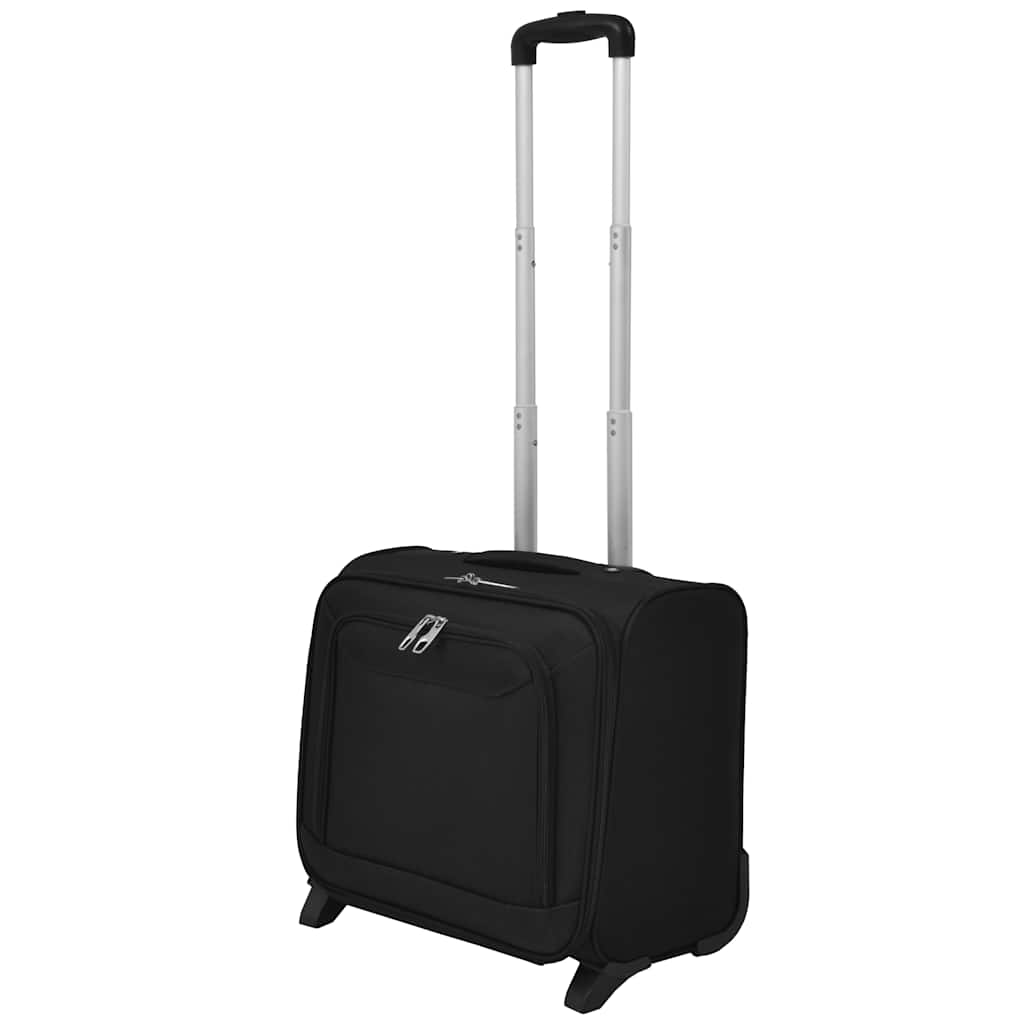 vidaXL Pilot Trolley Black 1