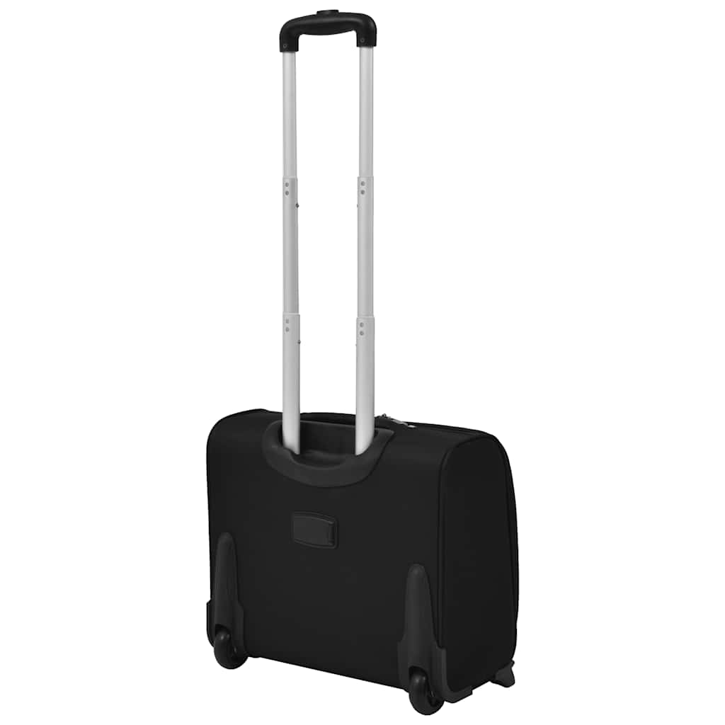 vidaXL Pilot Trolley Black 2