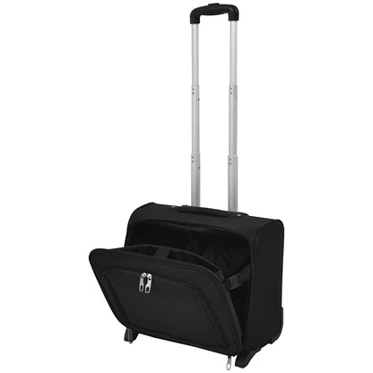 vidaXL Pilot Trolley Black 3
