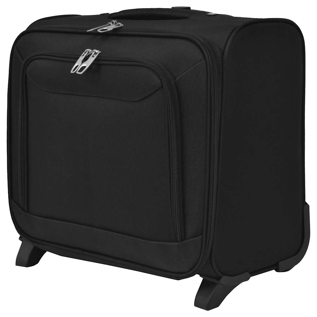 vidaXL Pilot Trolley Black 4
