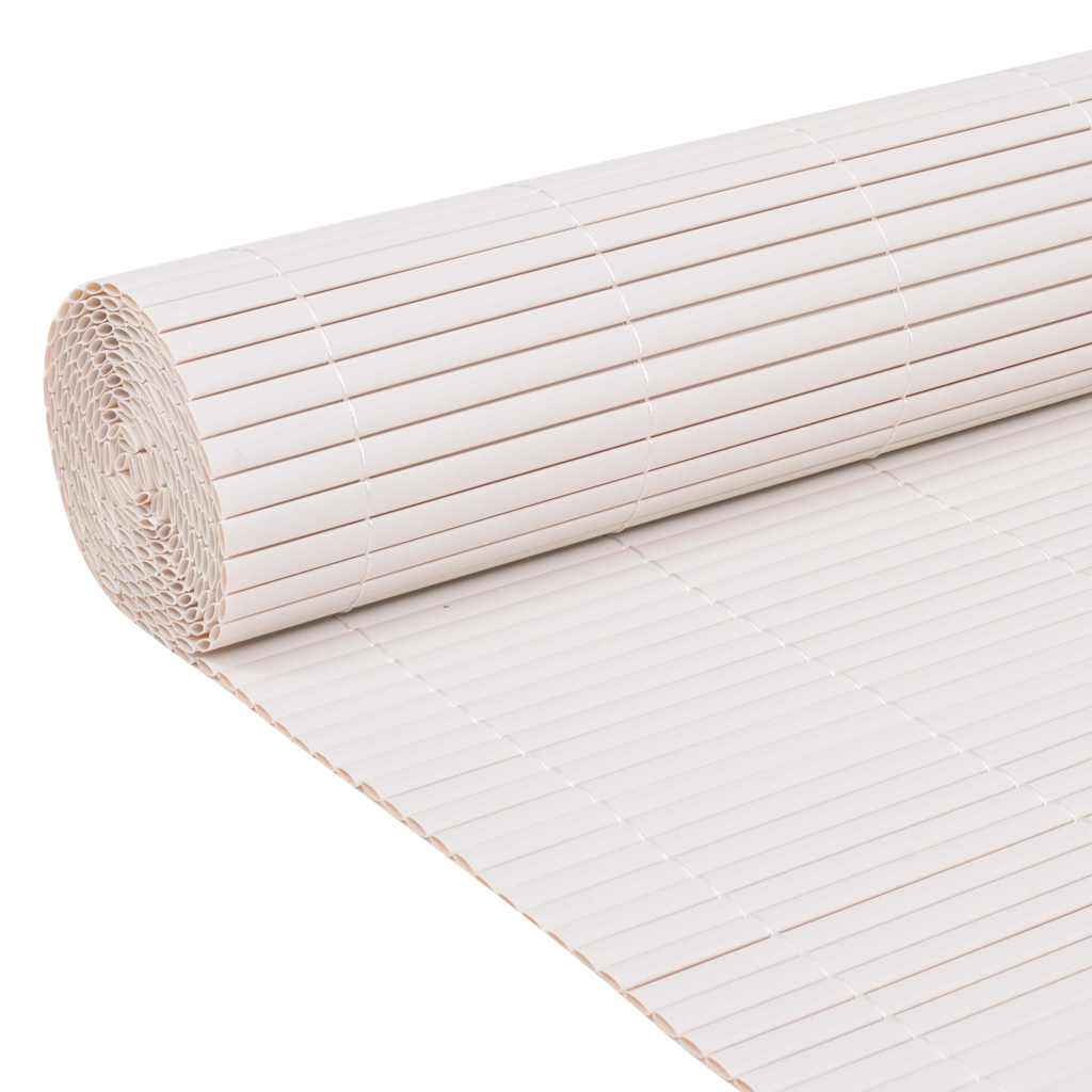 vidaXL Garden Fence White 150 x 300 cm PVC 5