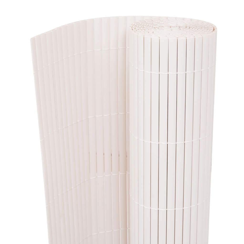 vidaXL Garden Fence White 150 x 300 cm PVC 1