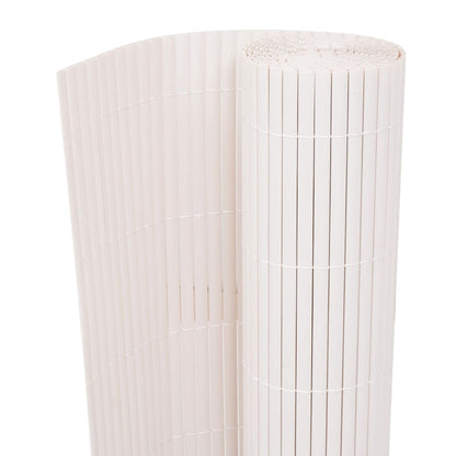 vidaXL Garden Fence White 150 x 300 cm PVC 1