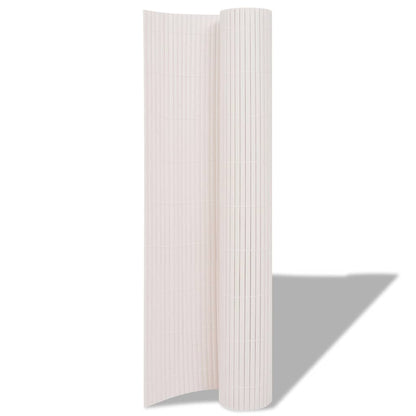 vidaXL Garden Fence White 150 x 300 cm PVC 2