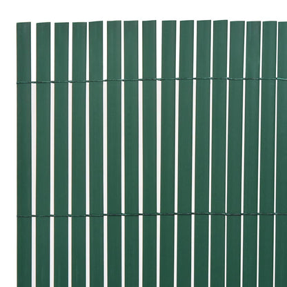vidaXL Garden Fence Green 150 x 300 cm PVC 4