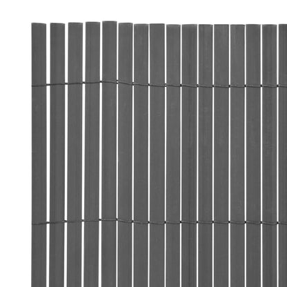 vidaXL Garden Fence Grey 150 x 300 cm PVC 4