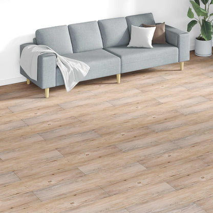 vidaXL Flooring Planks Brown 5.26 m² 18 pcs PVC 1