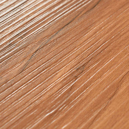 vidaXL Flooring Planks Brown 5.26 m² 18 pcs PVC 6