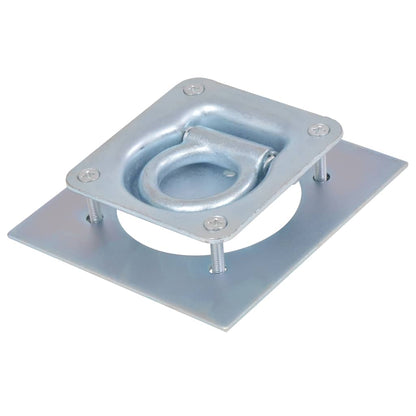 vidaXL Lashing Rings for Trailer 8 pcs Galvanised Steel 2000 kg 4