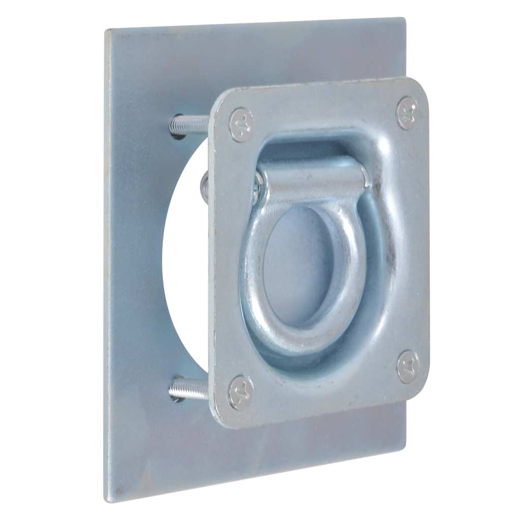 vidaXL Lashing Rings for Trailer 8 pcs Galvanised Steel 2000 kg 5