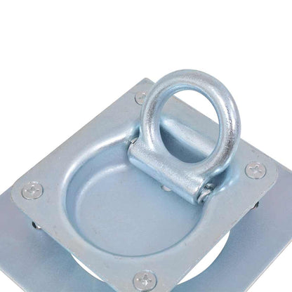 vidaXL Lashing Rings for Trailer 8 pcs Galvanised Steel 2000 kg 6
