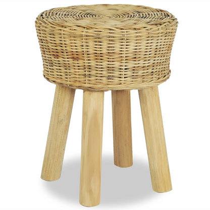 244578 vidaXL Bar Stool Natural Rattan 1