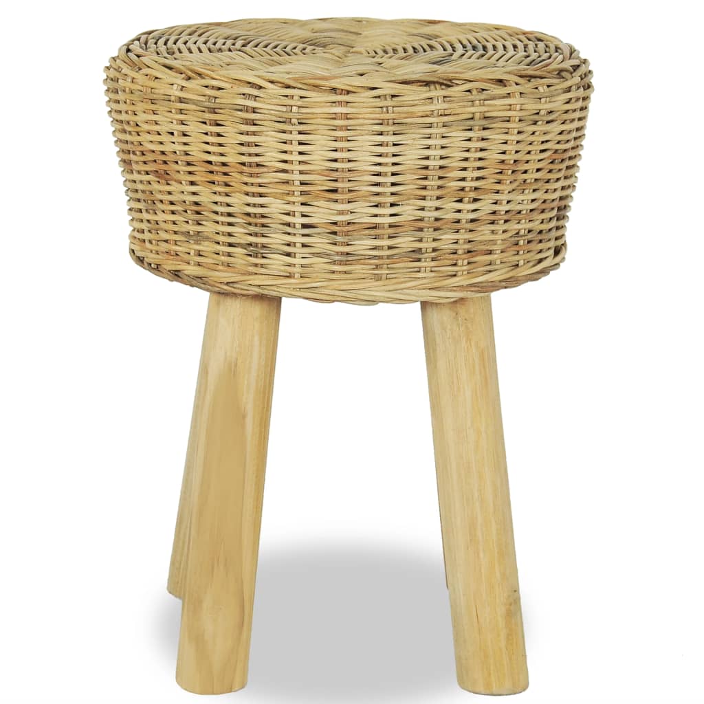 244578 vidaXL Bar Stool Natural Rattan 2