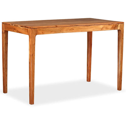 Dining Table Solid Wood 118 cm 60 cm