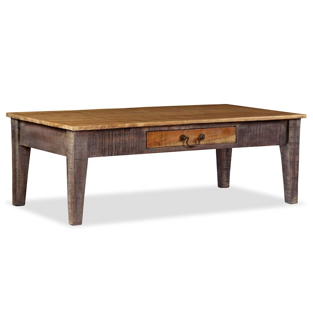 Coffee Table Solid Wood Vintage 118 cm 60 cm