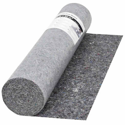 vidaXL Non-slip Painter Fleece 50 m 280 g/m² Grey 2
