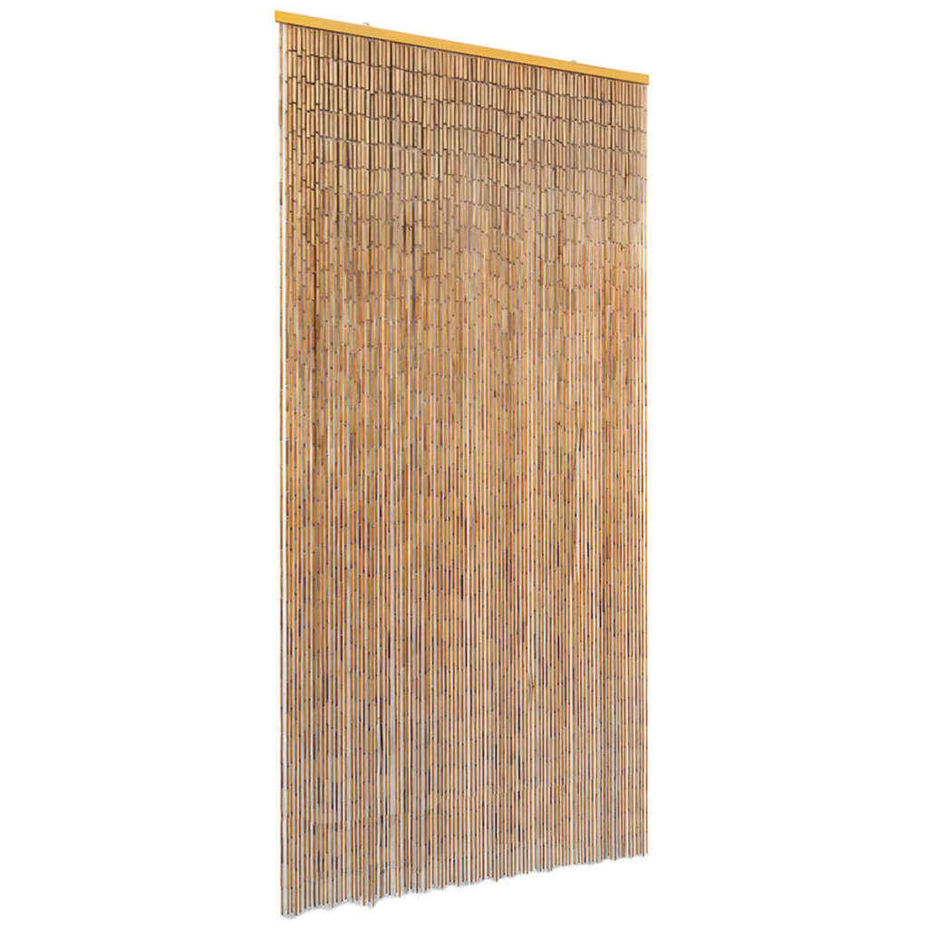 vidaXL Insect Door Curtain Bamboo 90x220 cm 1