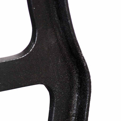 vidaXL Bench Leg | Set of 2 | Black | Cast iron | Medium | Durable | Bench Legs 6