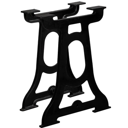 vidaXL Legs 2 pcs Cast Iron