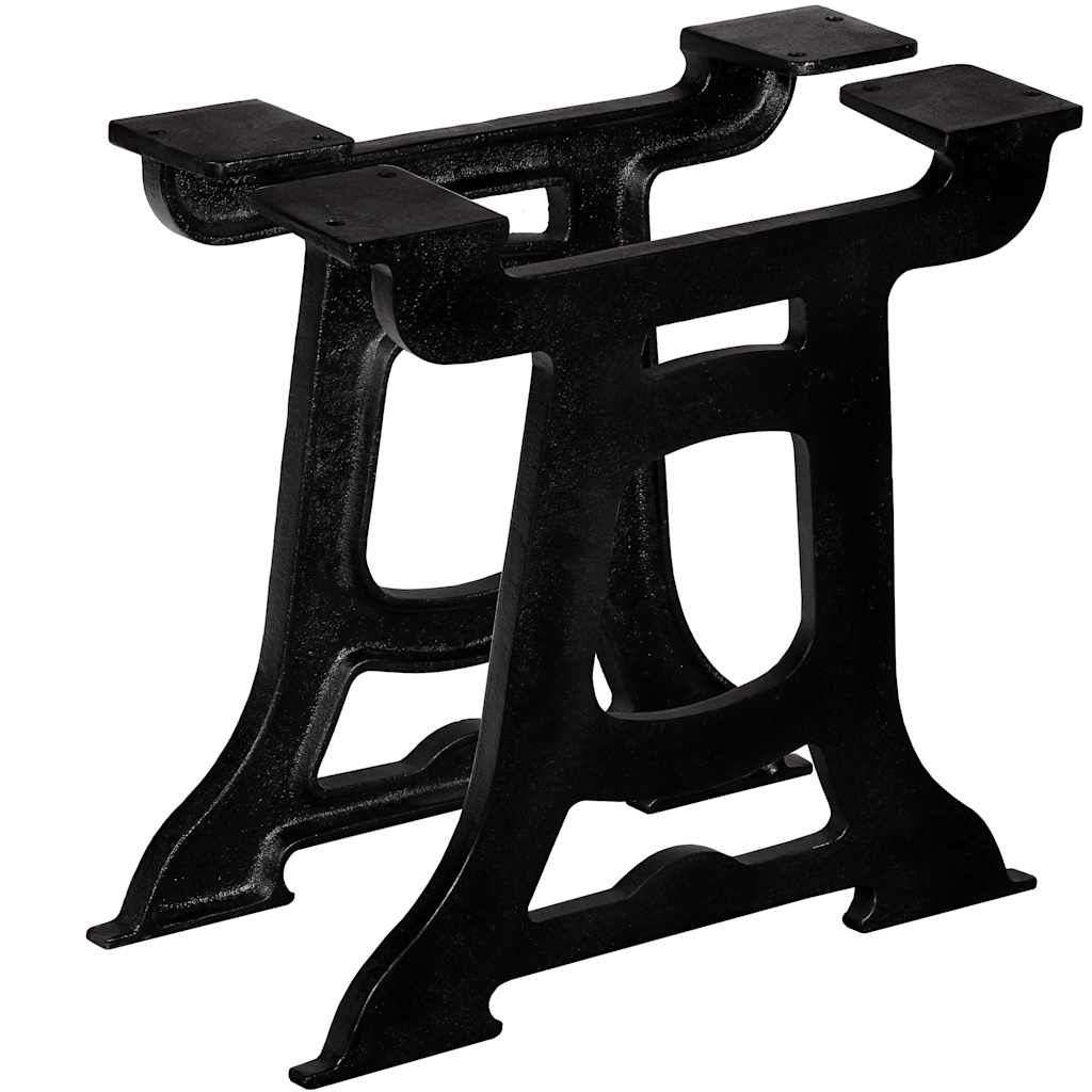 vidaXL Legs 2 pcs Cast Iron