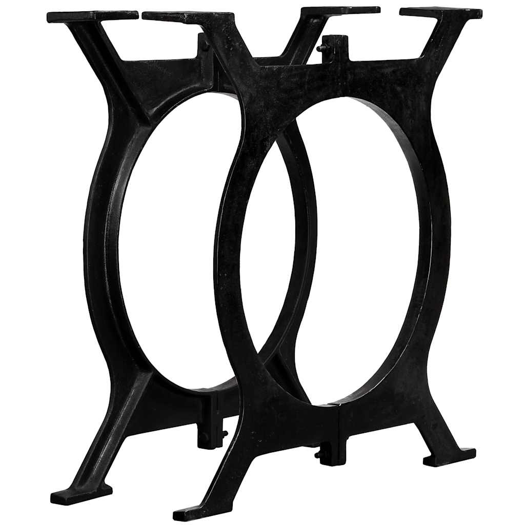 vidaXL Legs 2 pcs Cast Iron