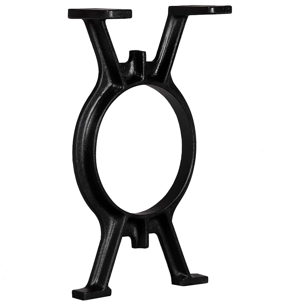 vidaXL Bench Leg | Set of 2 | Black | Cast Iron | Medium | Durable | Bench Leg 2