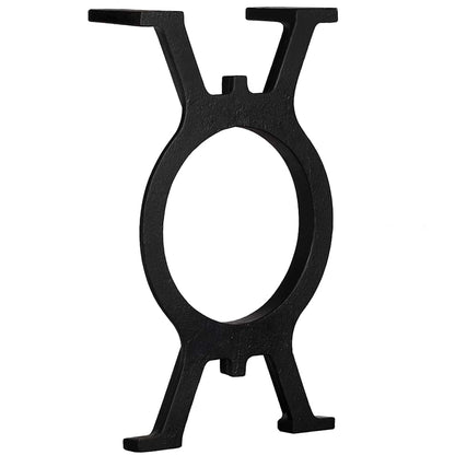 vidaXL Bench Leg | Set of 2 | Black | Cast Iron | Medium | Durable | Bench Leg 4