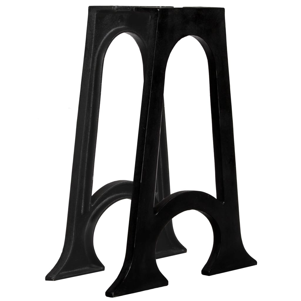 vidaXL Legs 2 pcs Cast Iron