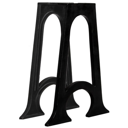 vidaXL Legs 2 pcs Cast Iron
